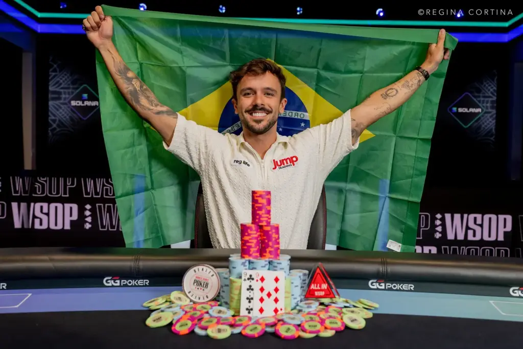 WSOP updates list of biggest winners; Negreanu in overall lead and Yuri Martins among Brazilians