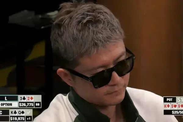 Bluff with marginal hand in $50K pot caught on Hustler Casino Live