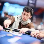 Han Feng jokes about the ‘curse’ after a bad beat at the WSOP and wins €148k in Barcelona