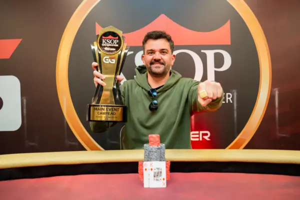 Rafael Caiaffa overcomes long final table and wins KSOP Fortaleza Main Event