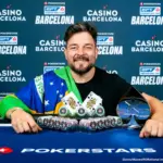 Fabiano Kovalski wins the Mystery Bounty at EPT Barcelona