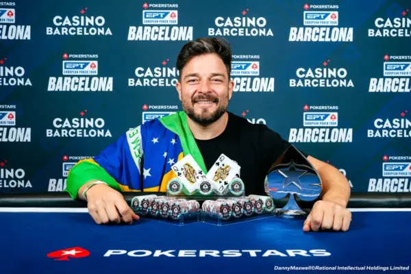 Fabiano Kovalski wins the Mystery Bounty at EPT Barcelona