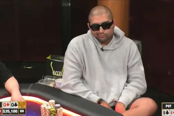 Nik Airball finds cooler and loses $100K pot at Hustler Casino Live