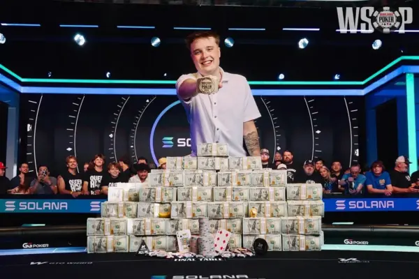 Lucas Jumalon is the champion of the WSOP Main Event in a flawless FT