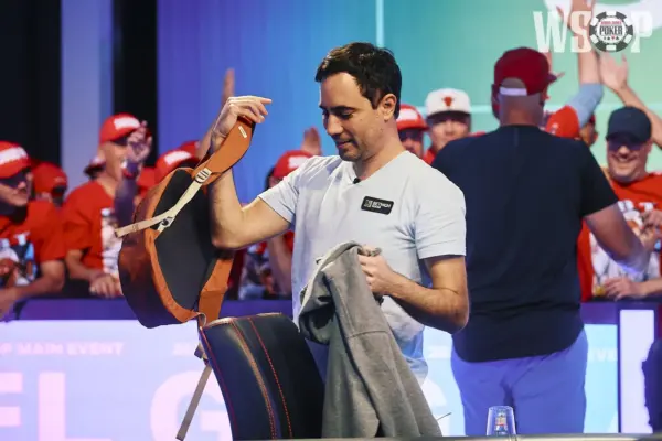 Michael Gagliano thanks for support after WSOP 2026 Main Event final table