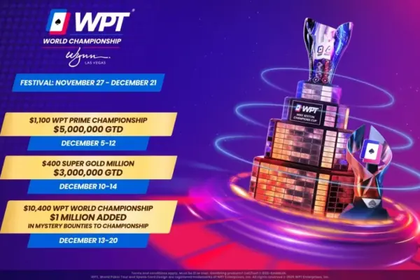 New tournament and Mystery Bounty in the Main Event: WPT World Championship announces news