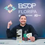 Matheus Bravim is the main champion of the penultimate day of BSOP Floripa